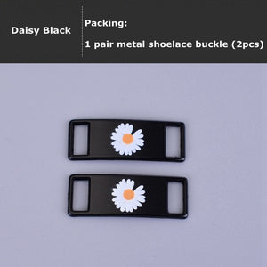 2pcs/pair Shoelace Buckle Metal Shoelaces AF1 Shoelaces buckle Accessories Metal Lace Lock DIY Sneaker Kits Metal Lace Buckle