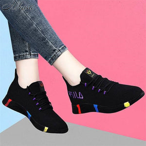 2020 New Spring Women casual shoes Breathable Mesh platform Sneakers Women New Fashion mesh sneakers shoes woman tenis feminino